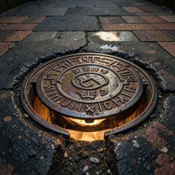 Под люком свет